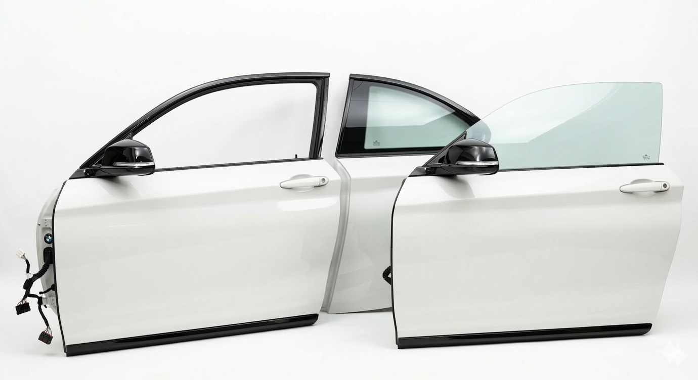 (كود 072) F87, F22 (2016-2021) - أبواب جانبية,"(تجاري: $290 إلى $380) (أصلي مستعمل: $350 إلى $480)"