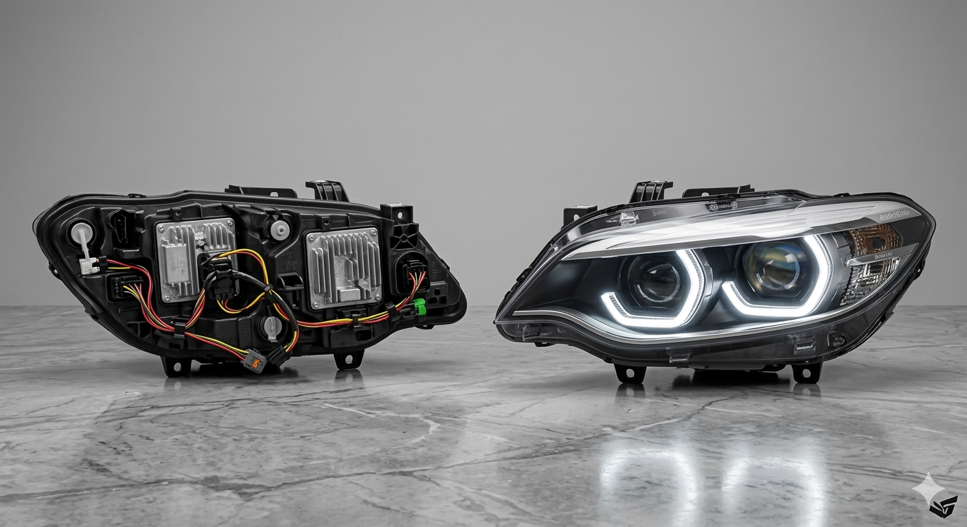 (كود 068) F87, F22 (2016-2021) - فنار (LED),"(تجاري: $320 إلى $460) (أصلي مستعمل: $580 إلى $790)"