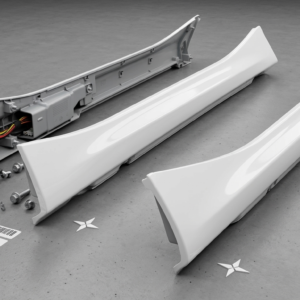 (كود 077) F87, F22 (2016-2021) - عتبة تحت الأبواب,"(تجاري: $90 إلى $130) (أصلي مستعمل: $150 إلى $220)"