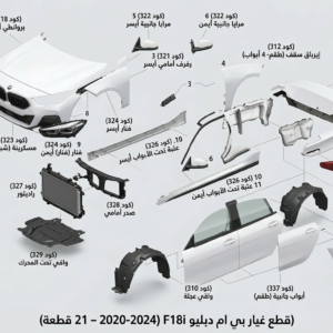 (كود 318) F44 (2020-2024) - بروانطي أمامي,"(تجاري: $260 إلى $380) (أصلي مستعمل: $420 إلى $650)"